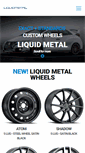 Mobile Screenshot of liquidmetalwheel.com